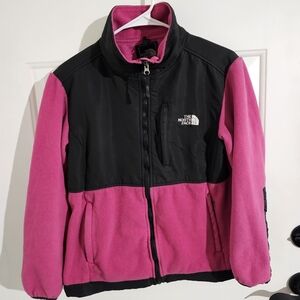 The North Face Denali Fleece Jacket in Pink and Black